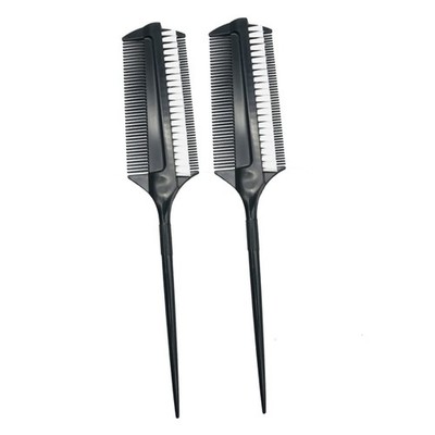 Hair Dyeing Brush DualSided Color Comb Tool Salon Home DIY Hairstyles