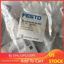 US FREE TAX New Festo VN-14-H-T4-PI4-VI5-RO2 547705 Vacuum Generator