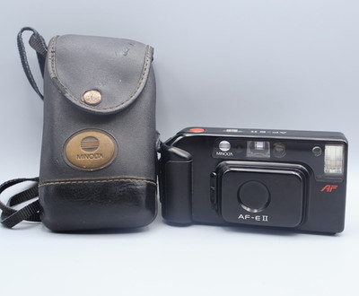 Minolta AF-E II Kamera analoge Point Shoot Cam Manuelle Fotokamera Vintage Retro