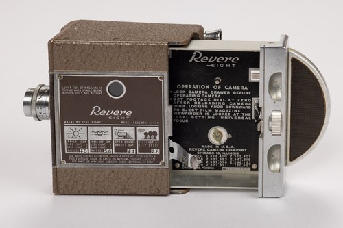 VTG Revere Eight Model Seventy Seven 77 Movie Camera 1/2" f2.5 Elgeet-Revere Len - Picture 4 of 5
