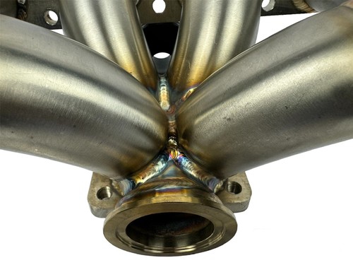 B Series Mini Ramhorn Turbo Manifold T3 Turbine Inlet 44mm V Band Wastegate 304 - Picture 8 of 13