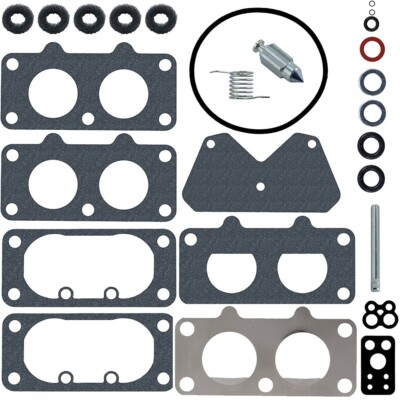 #ad New Carburetor Overhaul Kit For Briggs amp; Stratton 593484 Nikki 797521 266 $15.99