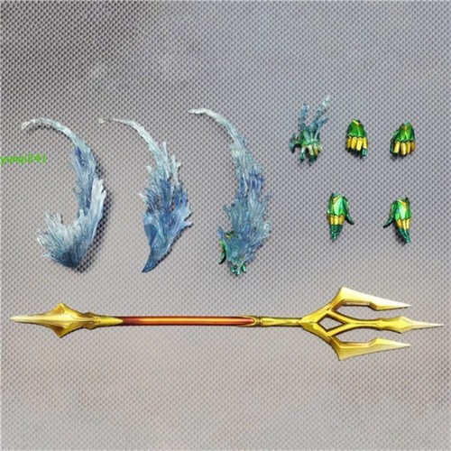 Play Arts Kai Aquaman DC Comics Series 25cm PVC Action Figure Model Statue Toys - Picture 5 of 8