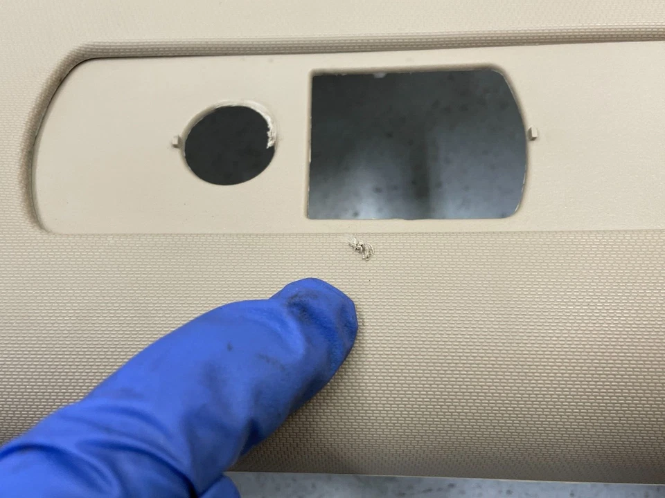 Juego de paneles de ajuste de mango de agarre de pilar B derecho Hummer H3 2006-2010 beige 1531 OEM Foto 2 de 4