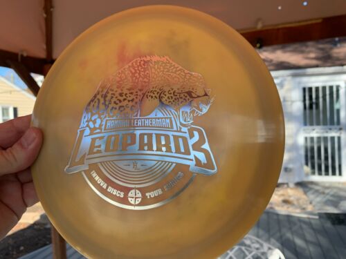 Innova Star Leopard3 Swirl 175G Disc Golf Tour Halo Hannah Leatherman OOP #766 - Bild 5 von 9