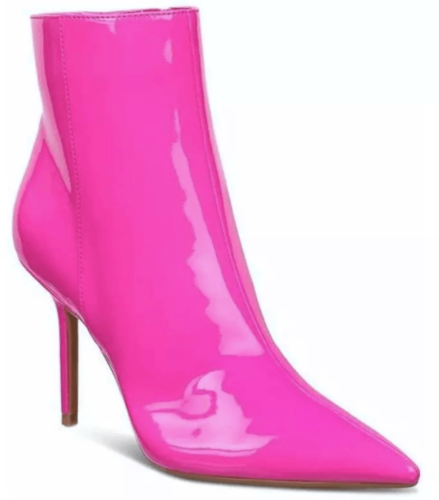 INC International Concepts Boots Size 6.5 Pink Pointed Toe Stiletto Heels