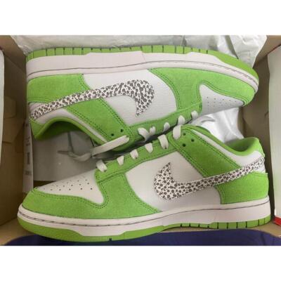 Nike Dunk Low DR0156-300 Safari Swoosh Chlorophyll US9 27cm