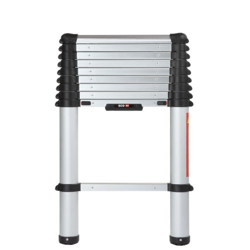 Telesteps Ecoline 3m Lightweight Aluminium 10 Rung Telescopic Ladder XMS24LADDER