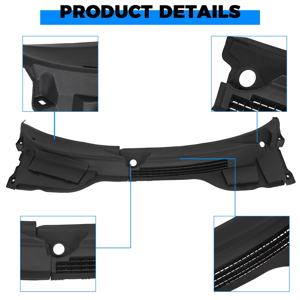 Para 07-15 Mini Cooper R55 R56 R57 Par de Delantal Cubierta Parabrisas Izquierdo y Derecho Foto 3 de 4