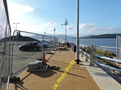 Foto 6x4 Kempock Point Gourock Ein neuer Radweg und Fußweg werden b c2015