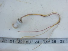 Bou-Matic White 3-Wire 24V Pilot Light, Used