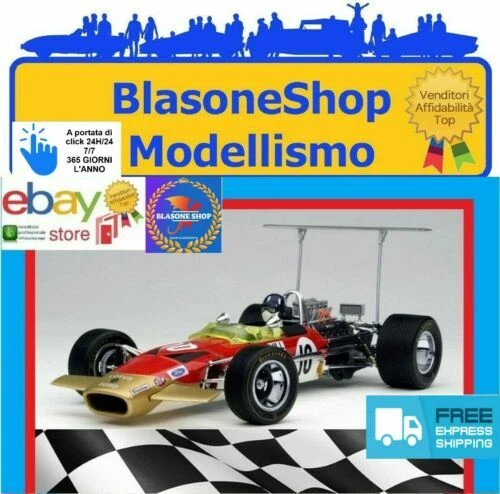 Modellini statici di auto da corsa Formula 1 Scala 1:18 Lotus