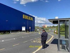 Photo 6x4 Bus stop on Ikea Way, Exeter Countess Wear The store is colossa c2021