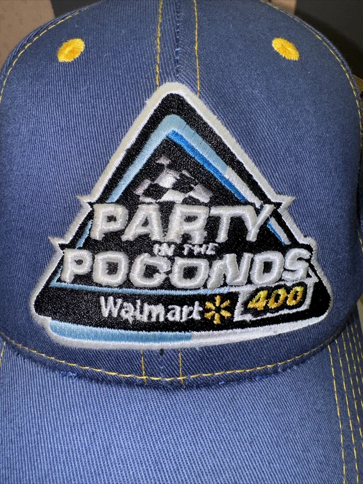 NASCAR 2013 Pocono Raceway Hat "PARTY IN THE POCONOS" Walmart 400 Racing Cap NWT - Image 2 of 4