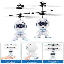 2Pcs Toys for Boys Girls Age 3-12 Year Old Kids Flying Robot Mini Drone Children