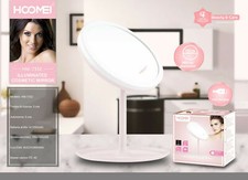 Specchio per Trucco Make Up Luce LED Touch Regolabile 90° Luminoso Hoomei