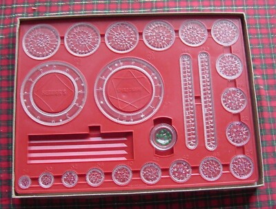 Vintage Kenner's Spirograph  All Wheels Missing the Pens Drawing Board Direction