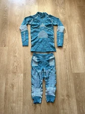 X-BIONIC Thermo Compression Base Layer Set Suit LS T-Shirt 3/4 Pants Size S/M