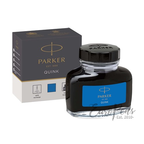 Parker Bottled Ink Quink Bottle for Fountain Pens 57ml - ALL COLOURS - Uk Seller - Picture 5 of 5