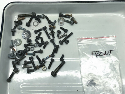 Honda Super Blackbird CBR1100 XX (3) 05' Front Part of Bike Bolts Screws as pic