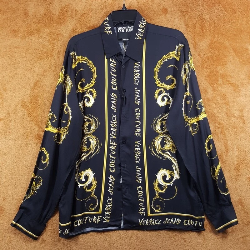 Las mejores ofertas en Versace cuello italiano Camisas de vestir