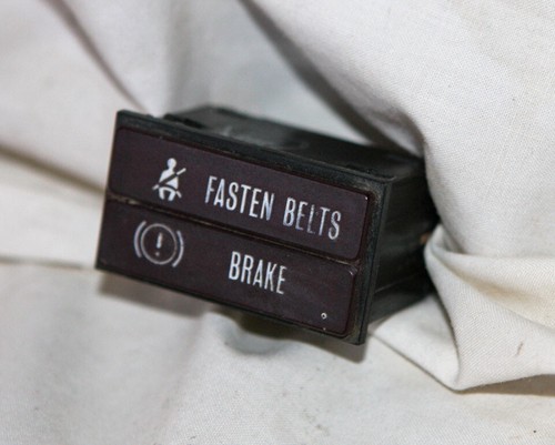 FACTORY ORIGINAL PORSCHE Early 944 Warning Light "Fasten Seat Belts / Brake"