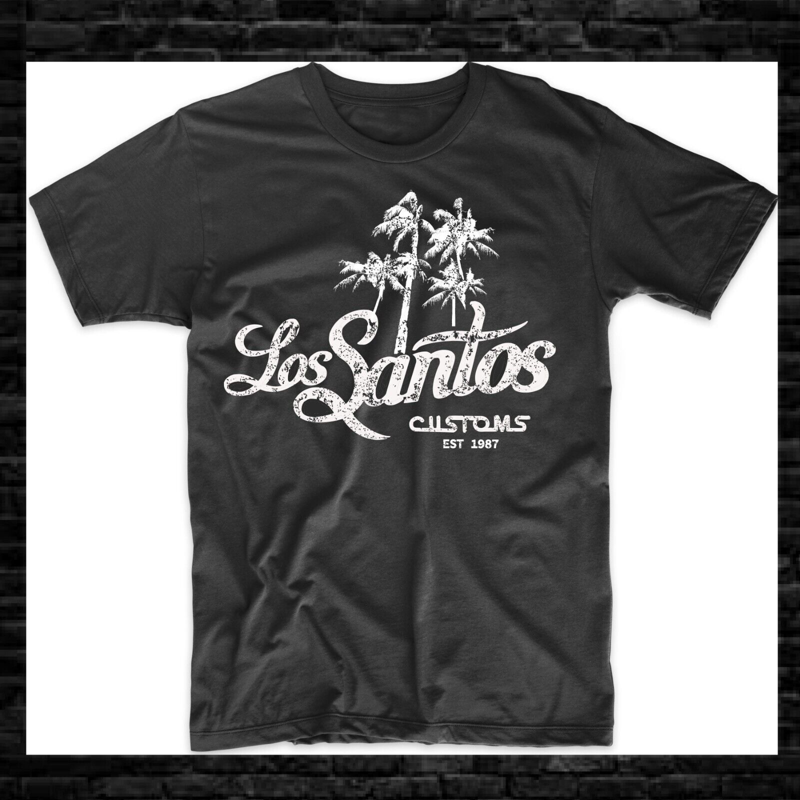 Los Santos Customs Garage San Andreas GTA T-Shirt