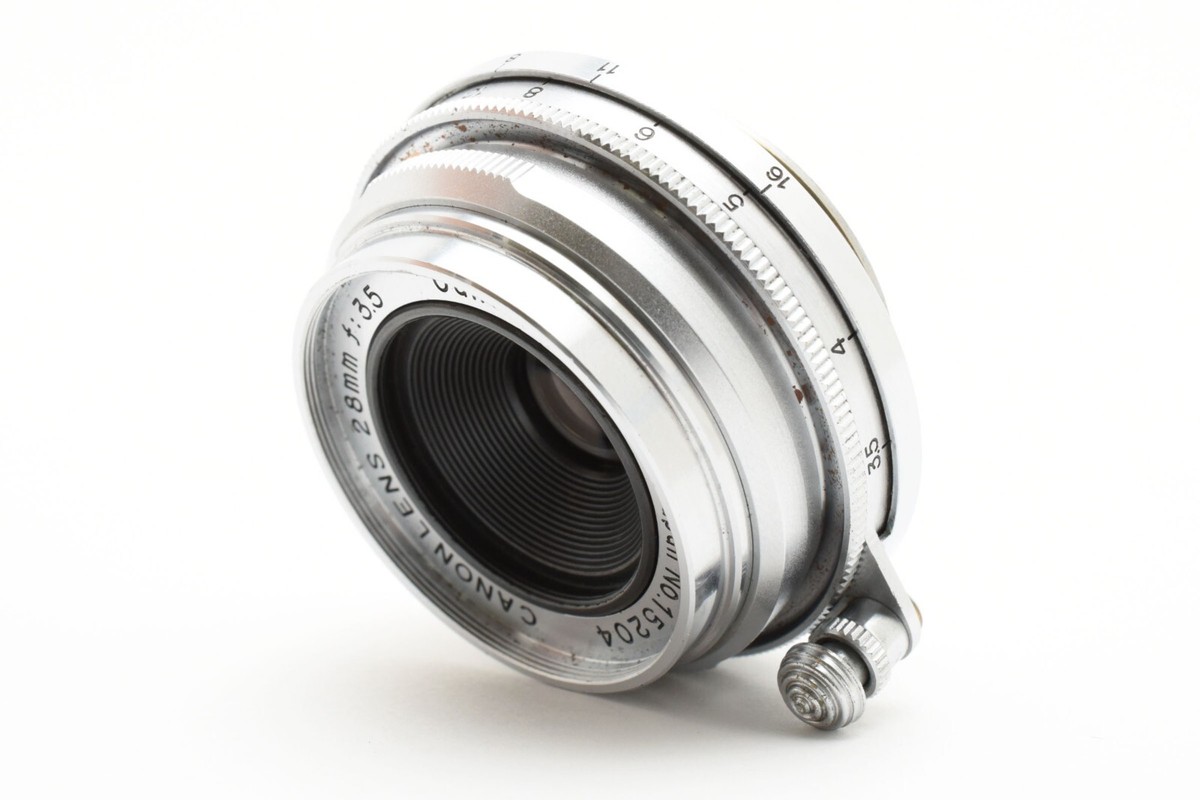 Canon 28mm f3.5 Lens LTM L39 Leica screw Mount From JAPAN Canon 28mm f3.5 Lens LTM L39 Leica screw Mount From JAPAN