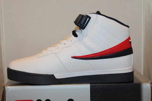 Mens Fila Vulc 13 Mid Plus Suede Leather Mid High Top Casual Athletic Shoes F13 - Picture 20 of 117