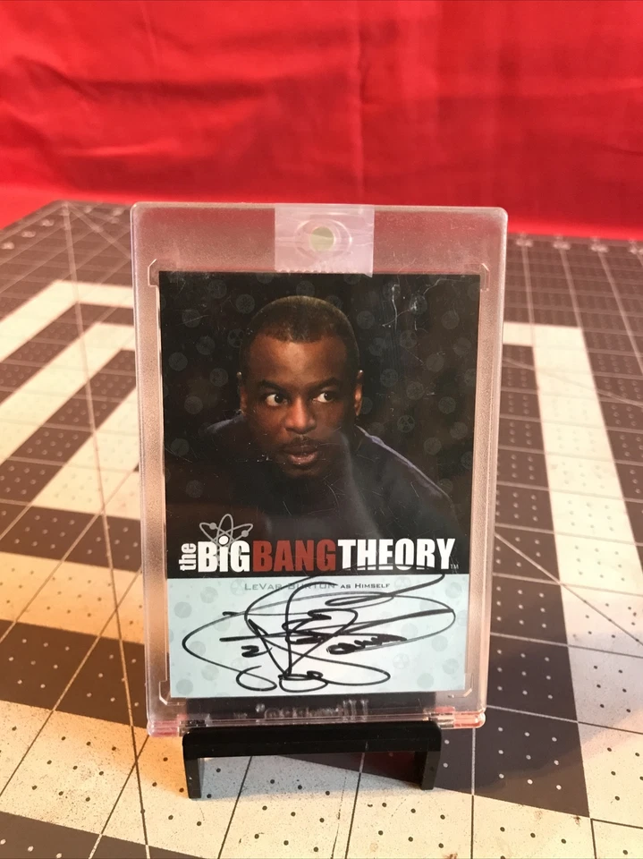 2012 Cryptozoic The Big Bang Theory LeVar Burton A19 Authentic Autograph Card - Image 4 of 4