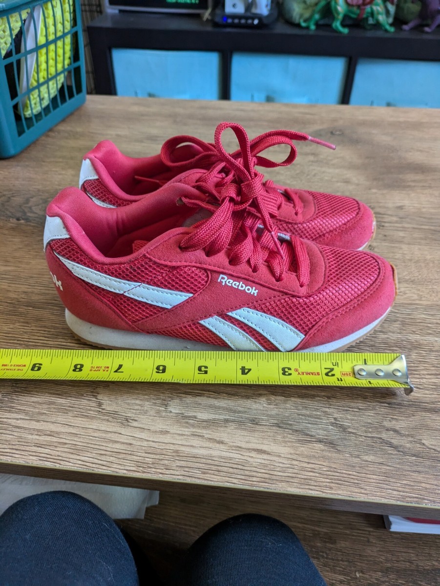 Classic Reebok Red Sneakers Size 2 Kids | eBay