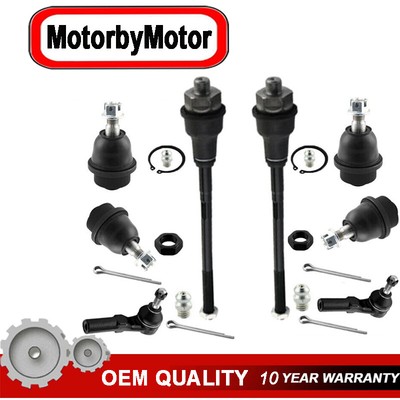 Ball Joint And Tie Rod End Kit 6 - Compatible With 1979 - 1993 Dodge D150 1980 1981 1982 1983 1984 1985 1986 1987 1988 1989 1990 1991 1992