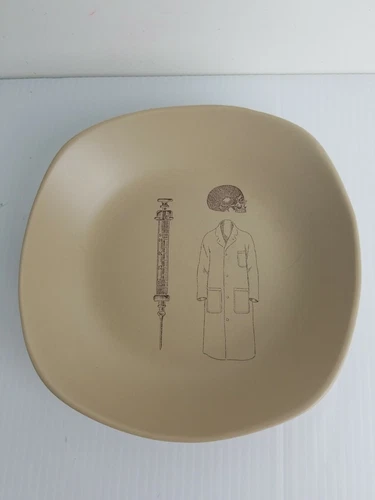  Gibson Osaurus Plate Bowl Syringe Lab Coat Scull Medical Doctor b43