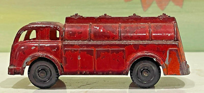 624 - Vintage Hubley Metal Oil & Gas Hauler Tanker!  4.5'' Long!