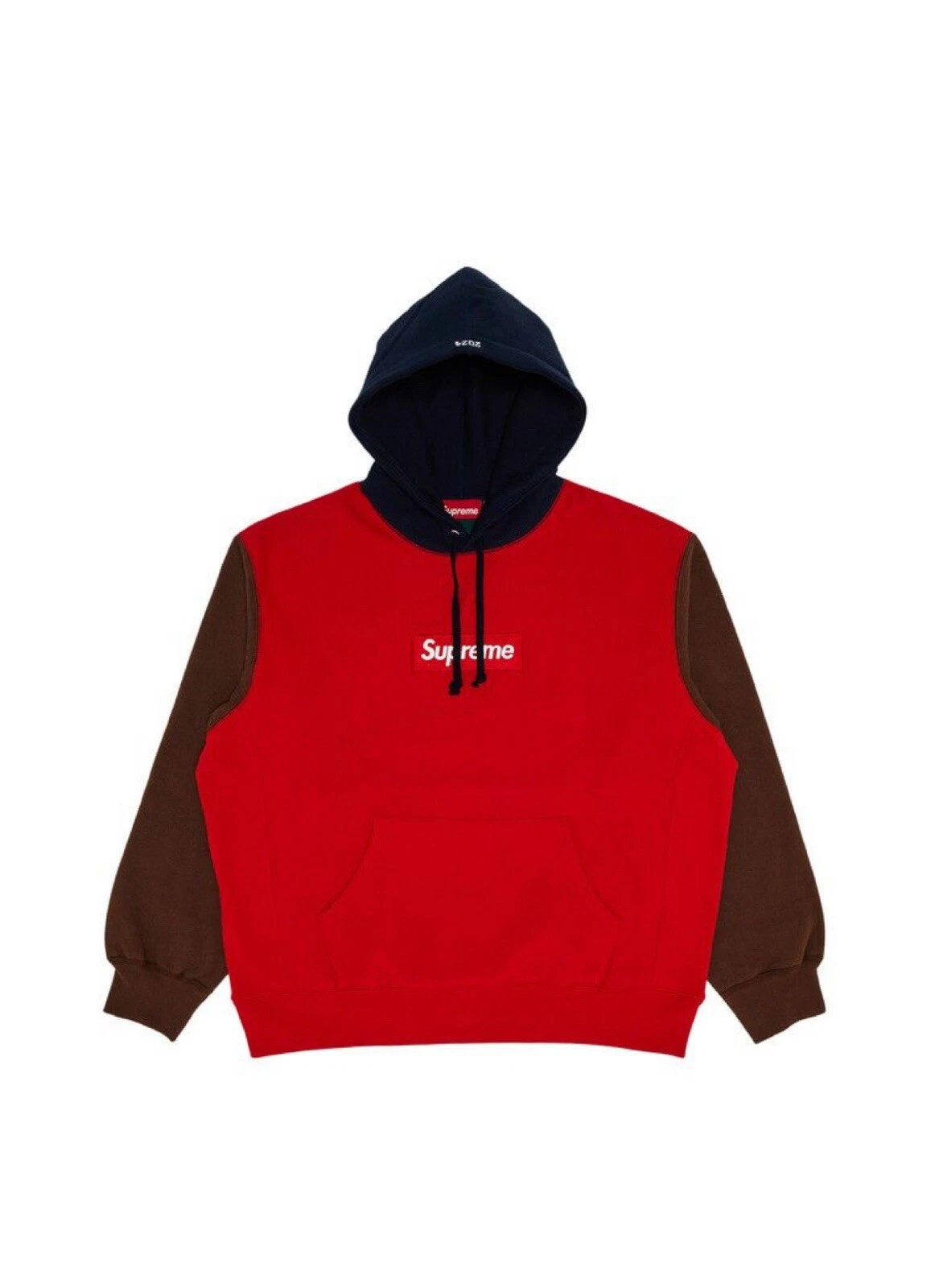Sweat à capuche Supreme Box Logo Multicolore FW24 (taille S)