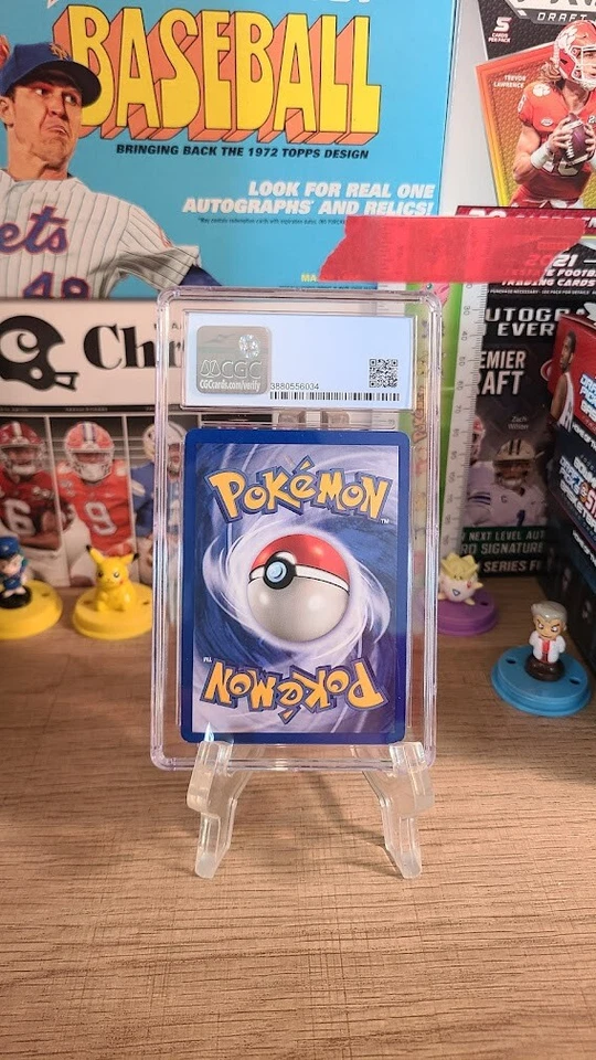 CGC 7.5! Pokemon Chansey Holo (2000) Base Set 2 - 3/130 Holo - Image 2 of 2