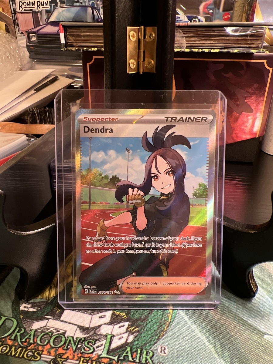 Pokemon TCG Paldea Evolved Dendra 250/193 Full Art Alt Ultra Rare