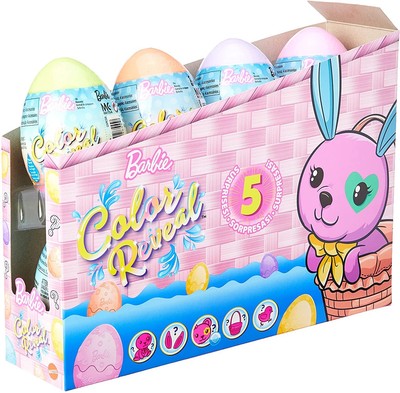 Easter Egg Barbie Color Reveal Mascotas Barbie Color Reveal Egg
