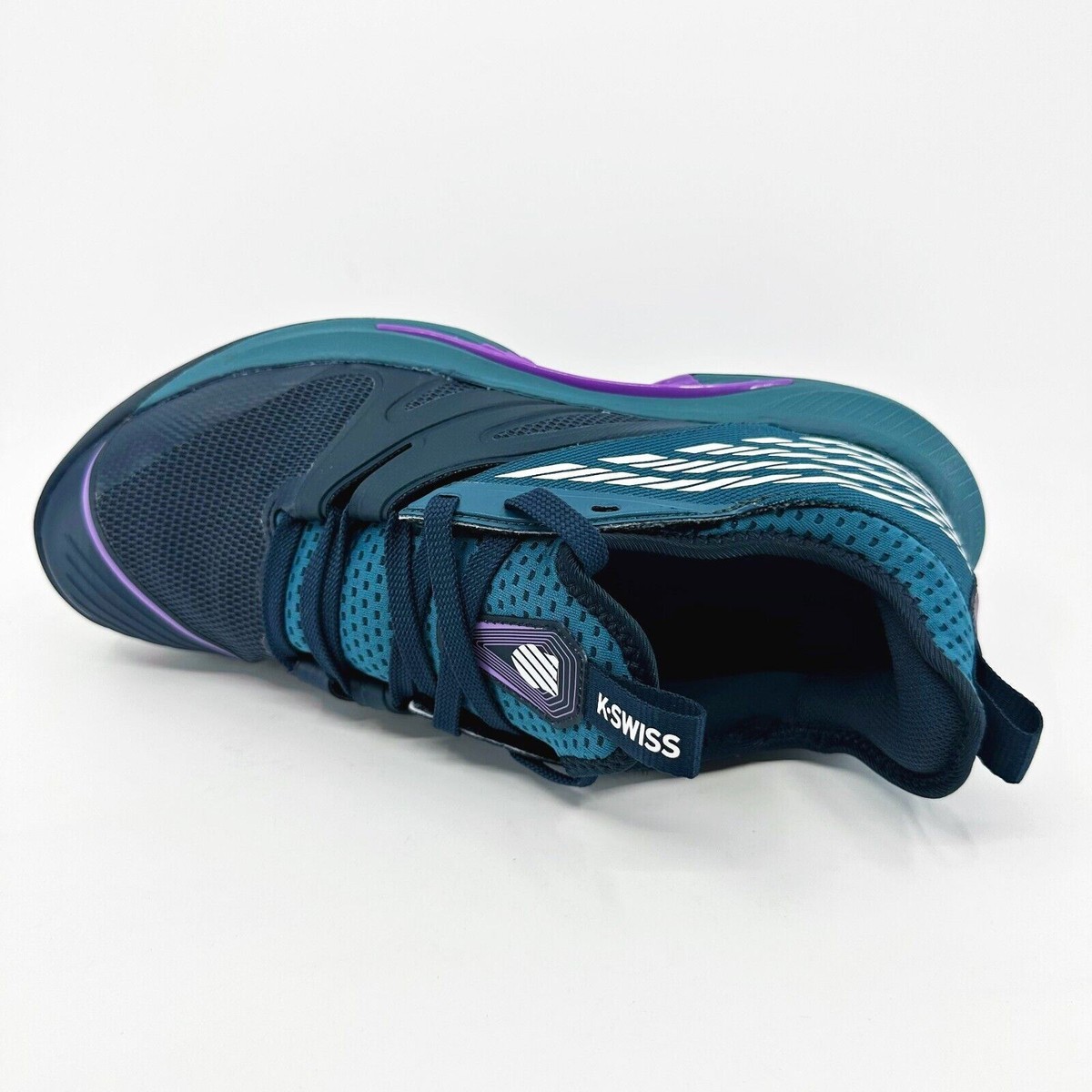 なすび K-Swiss Speed-Trac Blue Purple Mens Pickleball Tennis Court