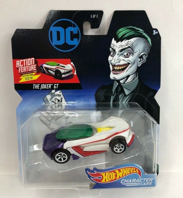 2019 Hot Wheels DC Comics Character Car The Joker GT Action Feature