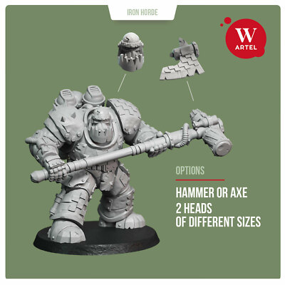 Bicheta Da Sturmorc- Artel W- Ork Stormboyz Tankbustas MegaNobz Warboss Big Mek