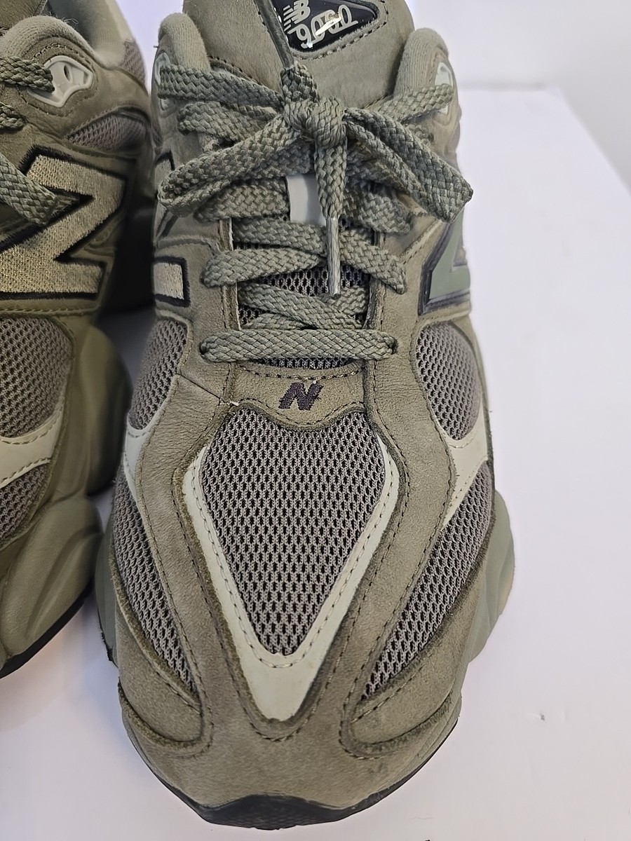 New Balance 9060 Olive Green Suede Mesh U9060ZGD Men's Size 10