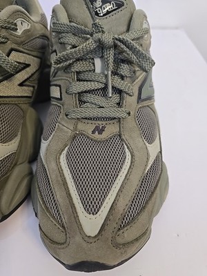 New Balance 9060 Olive Green Suede Mesh U9060ZGD Men's Size 10