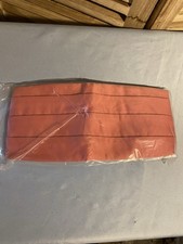 Lord West Men  s Mauve Pink Tuxedo Cummerbund Fits 26" to 56" Adjustable NEW