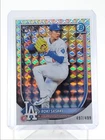 ROKI SASAKI 2025 BOWMAN CHROME ROOKIE GEOMETRIC REFRACTOR A RC /499 Q4290