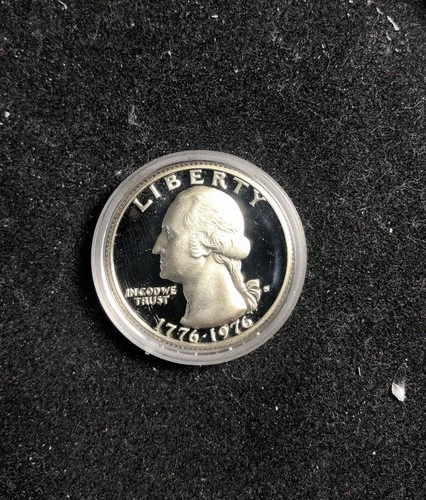 1976 S Washington Quarter 40% Silver Bicentennial Proof Roll of 20 Coins