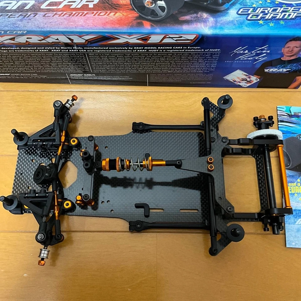 XRAY X12 2015 1/12 Pan Car Chassis with Options Upgrades RC Racing - Image 2 of 4