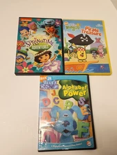 DVD Lot of 3 Nickelodeon Nick Jr Dora Blues Room Wubbzy