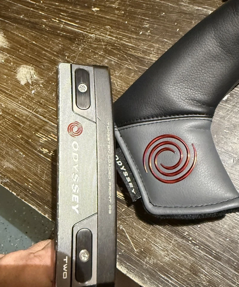 Putter Odyssey Tri-Hot 5K Two 35" Excelente -Pistola 1.0 SuperStroke - H/C Foto 4 de 4