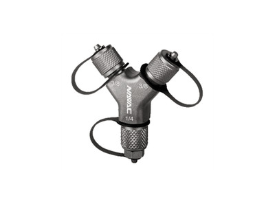 NAVAC F1029 - Rapid Y Connection Fitting (2 x 3/8' M to 1x 1/4' FE)